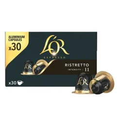 Sale 30 capsules RISTRETTO pour machine NESPRESSO Dosettes Café