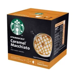 Hot Capsules ® by NESCAFE® Dolce Gusto® Caramel Machiatto x 12 Dosettes Café