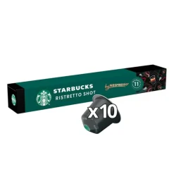 Clearance Capsules Ristretto Shot X10 pour machine NESPRESSO Dosettes Café