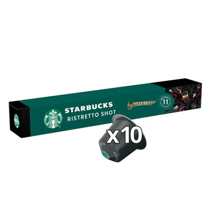 Clearance Capsules Ristretto Shot X10 pour machine NESPRESSO Dosettes Café