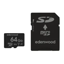 Online Carte Mémoire micro SD 64 Go + Adaptateur – Grande Capacité et Polyvalence Carte Mémoire Micro-Sd