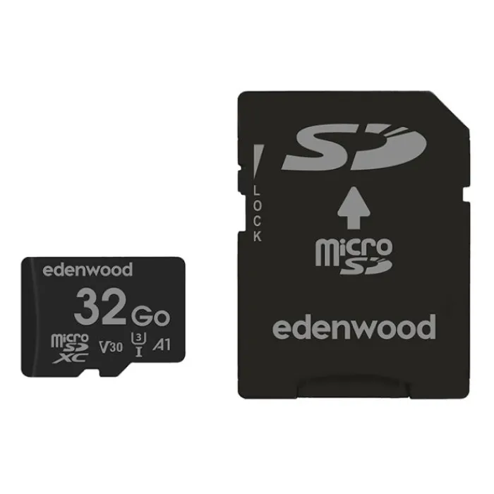 Discount Carte Mémoire micro SD 32 Go + Adaptateur – Stockage Pratique Haute Compatibilité Carte Mémoire Micro-Sd