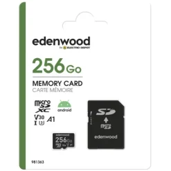New Carte Mémoire micro SD 256 Go + Adaptateur – Ultra Stockage et Performance Carte Mémoire Micro-Sd