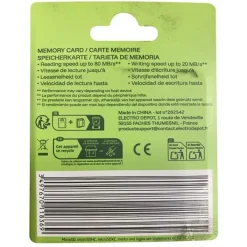 Discount Carte Mémoire micro SD 16 Go + Adaptateur – Stockage Fiable et Économique Carte Mémoire Micro-Sd