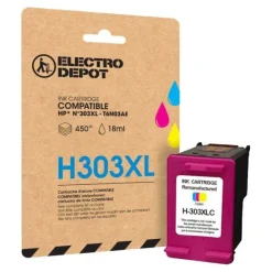 Outlet Cartouche d'encre compatible HP H 303 XL couleurs Cartouche Imprimante Pour Hp