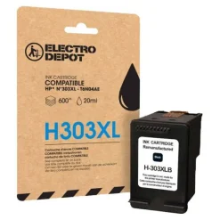 Outlet Cartouche d'encre compatible HP H 303 XL noir Cartouche Imprimante Pour Hp