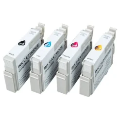 Cartouche d'encre compatible EPSON E 604 XL noir et couleurs - Ananas Cartouche Imprimante Pour Epson