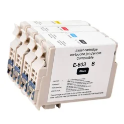 Sale Cartouche d'encre compatible Epson E 603 pack noir et couleurs - Etoile de mer Cartouche Imprimante Pour Epson