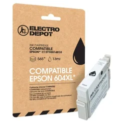 New Cartouche d'encre compatible EPSON E 604 XL noir - Ananas Cartouche Imprimante Pour Epson