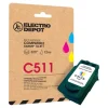 Clearance Cartouche d'encre compatible Canon C 511 3 couleurs Cartouche Imprimante Pour Canon
