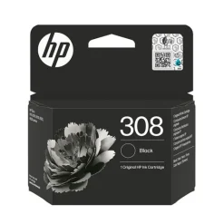 Cartouche d’encre noire 308 authentique Cartouche Imprimante Pour Hp