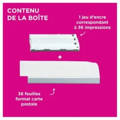 Best Cartouche d'encre pour imprimante photo KP36IP 36 feuilles 10x15 + encre pour Selphy Cartouche Imprimante Pour Canon
