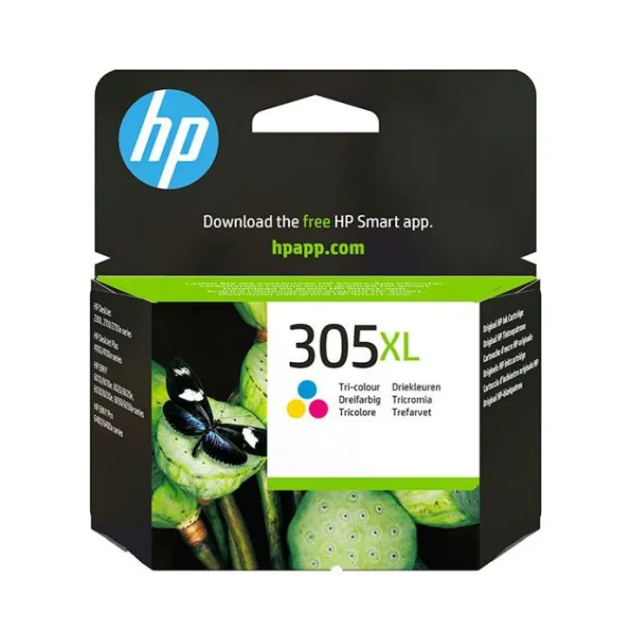 Cartouche d’encre trois couleurs 305XL grande capacité authentique Cartouche Imprimante Pour Hp