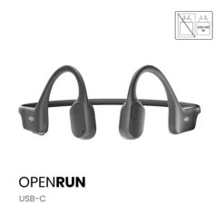 Hot Casque Bluetooth à conduction osseuse OPENRUN Noir Casque Sans Fil, Bluetooth