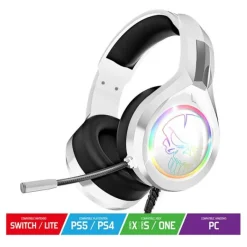 Hot Casque gaming PRO-H8 RGB Casque Gamer|Casque Pc, Micro Pc