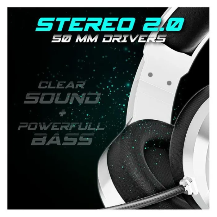 Hot Casque gaming PRO-H8 RGB Casque Gamer|Casque Pc, Micro Pc