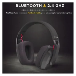 Sale Casque gaming Korp Platinium sans fil Casque Gamer|Casque Pc, Micro Pc