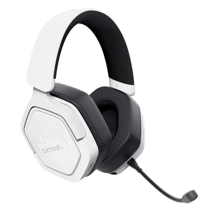 New Casque gaming TRUST Carus PS5 Blanc Manette, Casque, Protection Console