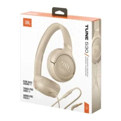 New Casque TUNE 530 Beige Casque Filaire