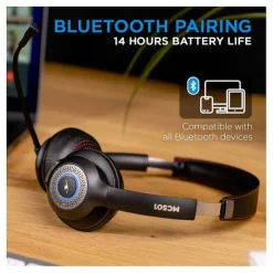 Best Casque micro sans fil MC501 Casque Pc, Micro Pc