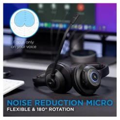 Best Casque micro sans fil MC501 Casque Pc, Micro Pc