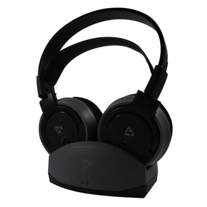New Casque TV Sans Fil noir Casque Tv