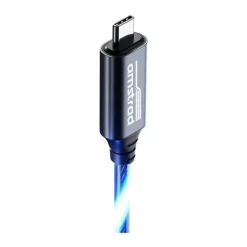 Outlet Câble USB-C/USB-C LED Bleu 3m Manette, Casque, Protection Console