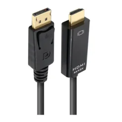 Outlet Câble DISPLAYPORT 1.2 4K ->HDMI 1.4 Connectique Informatique