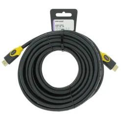 Câble HDMI 7,5M 4K JAUNE Câble Hdmi, Péritel