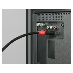 New Câble HDMI 1,50M 4K Rouge Câble Hdmi, Péritel