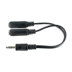 Câble 1 JACK EN 2 JACK 3,5 mm Câble Jack, Fibre Optique