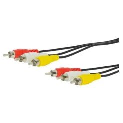 Hot Câble 3 RCA MALE / 3 RCA MALE 3 Câble Hdmi, Péritel