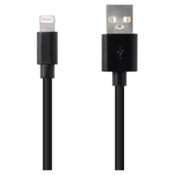 Clearance Câble 1M LIGHTING NOIR Câble, Chargeur Smartphone