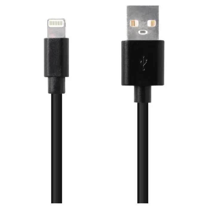 Clearance Câble 1M LIGHTING NOIR Câble, Chargeur Smartphone