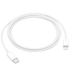 Câble Lightning / USB-C 1M Blanc Câble, Chargeur Smartphone