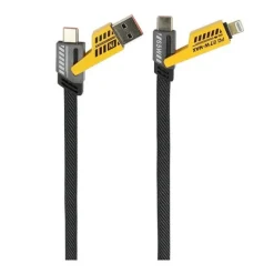 Clearance Câble Lightning / USB et USB-C /USB-C 1,20M Noir Câble, Chargeur Smartphone