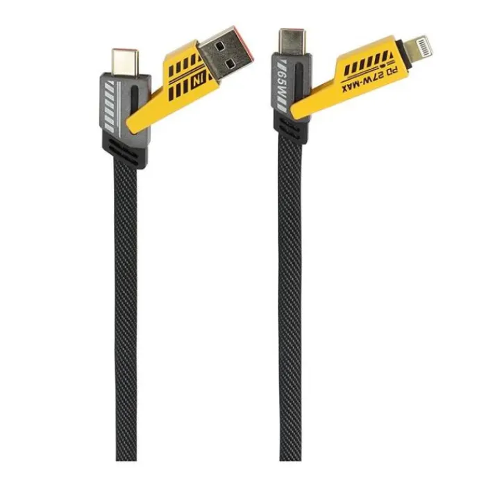 Clearance Câble Lightning / USB et USB-C /USB-C 1,20M Noir Câble, Chargeur Smartphone