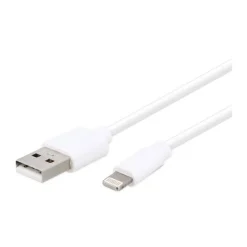 Clearance Câble Lightning / USB 1M Blanc Câble, Chargeur Smartphone