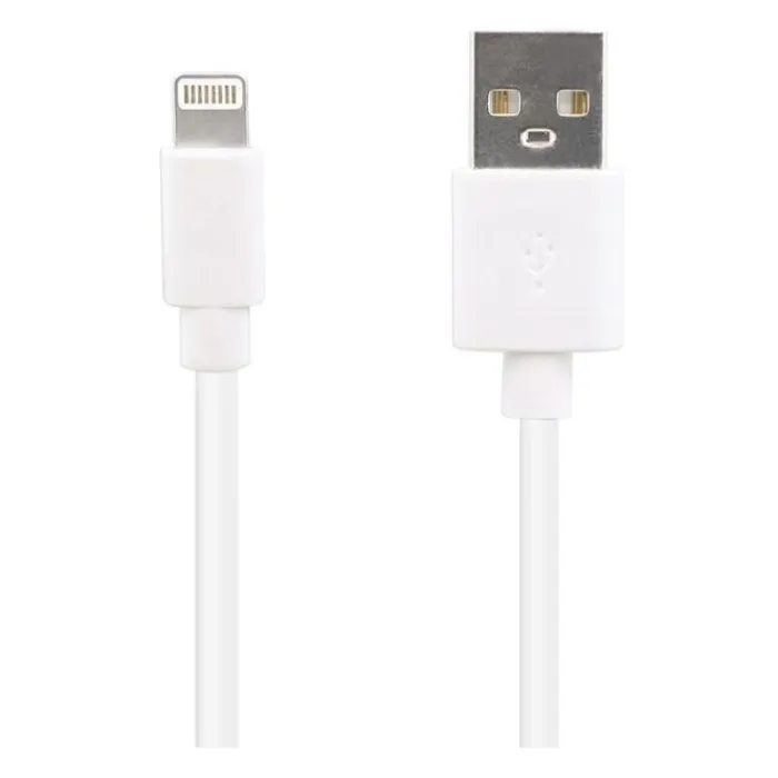 Clearance Câble Lightning / USB 1M Blanc Câble, Chargeur Smartphone