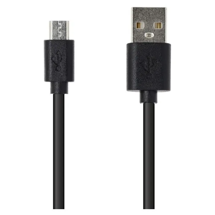 Clearance Câble Micro USB / USB 1M Noir Câble, Chargeur Smartphone