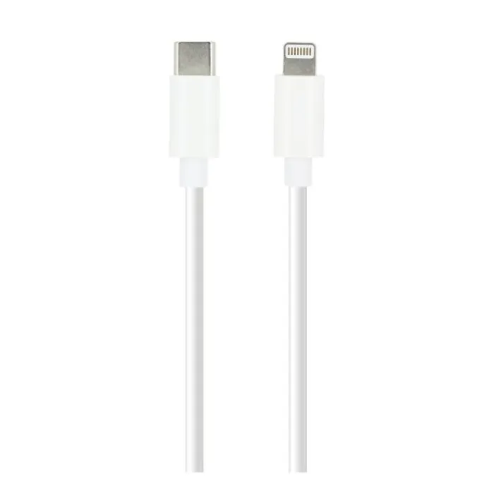 Sale Câble USB-C / Lightning 1M Blanc Câble, Chargeur Smartphone