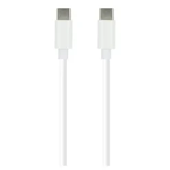 Outlet Câble USB-C / USB-C 1M Blanc Câble, Chargeur Smartphone