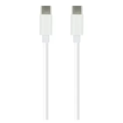 Clearance Câble USB-C / USB-C 2,5M Blanc Câble, Chargeur Smartphone