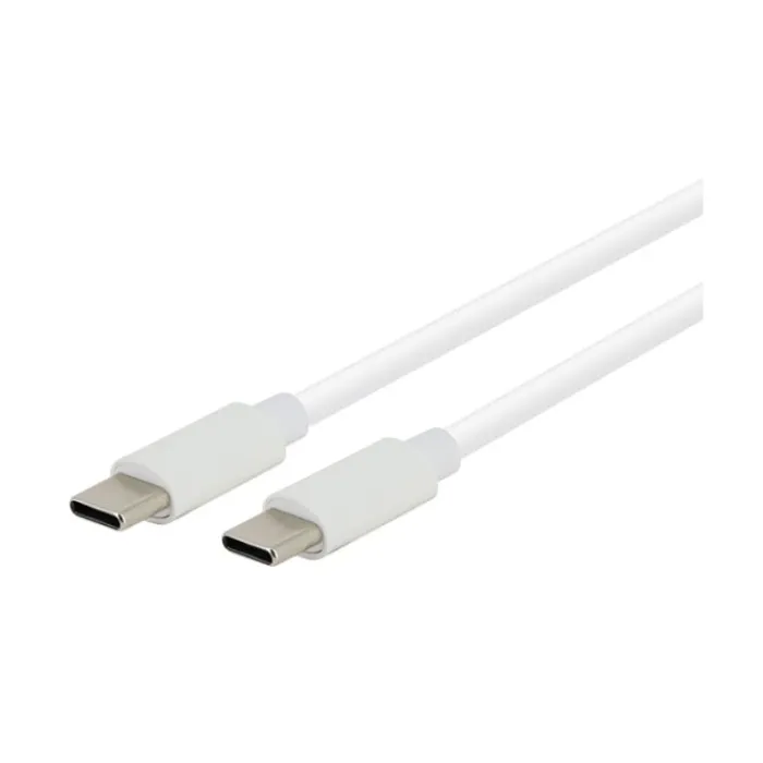 Clearance Câble USB-C / USB-C 2,5M Blanc Câble, Chargeur Smartphone