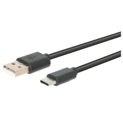 Clearance Câble USB-C / USB 1M Noir Câble, Chargeur Smartphone
