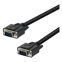Sale Câble VGA mâle vers VGA mâle noir 1m80 Connectique Informatique