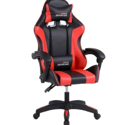 Chaise gaming AMS 800 Noir et rouge Chaise Gaming