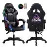 Chaise gaming 900 LED Gamer Noir Chaise Gaming