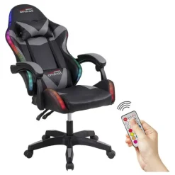Chaise gaming 900 LED Gamer Noir Chaise Gaming