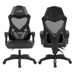 Chaise gaming 309 Noir et gris Chaise Gaming